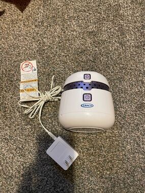 Graco White and Purple Nursery Sound Machine